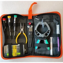 KIT DI 11 STRUMENTI DI RIPARAZIONE DI PRECISIONE PROFESSIONALE CUSTODIA Q-G30