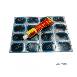 KIT DI RIPARAZIONE UNIVERSALE PER CAMERA D'ARIA RUOTE BICI BICICLETTE XC-1656