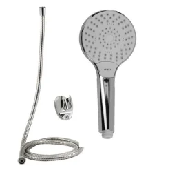 KIT DOCCETTA 69330 DOCCINO SOFFIONE BAGNO DOCCIA TASTO SELECT LACCIO 1,8MT STAFFA