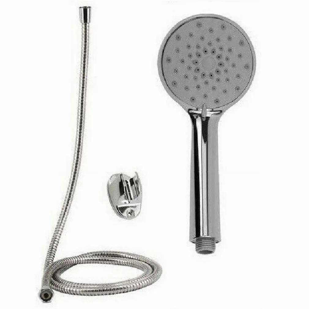 KIT DOCCETTA DOCCINO SOFFIONE DOCCIA BAGNO ROTONDO CON LACCIO 1,8MT STAFFA 69348