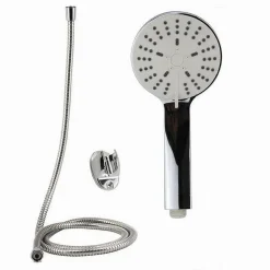 KIT DOCCETTA MULTIGETTO DOCCINO SOFFIONE DOCCIA LACCIO 1,8 MT STAFFA BAGNO 69047