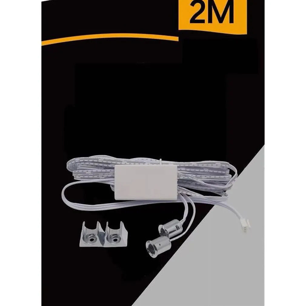 KIT DOPPIO SENSORE INTERRUTTORE PER LUCI STRIP LED MOBILI SENSORI 12/24V SEN-2PO