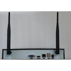 KIT DVR WIRELESS WIFI 4 CANALI SISTEMA REGISTRAZIONE CCTV HD 4 TELECAMERA Q-S4I