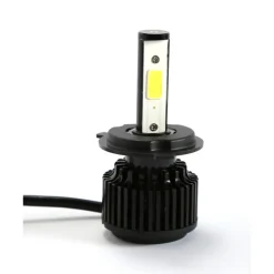 KIT H4 LAMPADE A LED CREE FULL LED 2600 LUMEN 6000K DIGITALE 12V 24V 24W AUTO