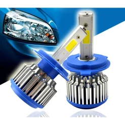 KIT H7 LAMPADE A LED CREE FULL LED 2600 LUMEN 6000K 24W IP68 LED CREE COB 360°