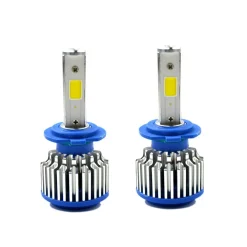 KIT H7 LAMPADE A LED CREE FULL LED 2600 LUMEN 6000K 24W IP68 LED CREE COB 360°