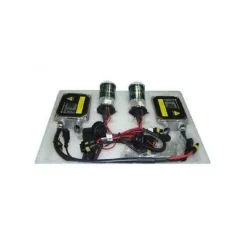 KIT HID LUCI LAMPADE LAMPADINE H4-2 XENO 6000K FARI XENON CENTRALINE PER AUTO