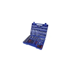 Kit Inserti + Bussole Boccole impronta torx esagonale con 3 cricchetti 171 pz