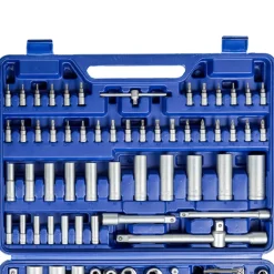 Kit Inserti + Bussole Boccole impronta torx esagonale con 3 cricchetti 171 pz