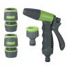 KIT IRRIGAZIONE CON PISTOLA RACCORDI PRESA RUBINETTO CON RIVESTIMENTO SOFT TOUCH