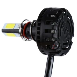 KIT LAMPADA H4 LED MOTO SCOOTER MOTOCICLETTA 3500LM 12V/36W ABBAGLIANTE MH4 H4