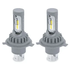 KIT LAMPADINE SOSTITUZIONE FARI AUTO MOTO LED H4 12V 40W 3000LM LUCE 6500K CBR-H4