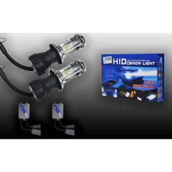 KIT LAMPADINE XENO H4 55W HID LAMPADA FARI LUCI PER AUTO CENTRALINE KIT-55W-H4-3