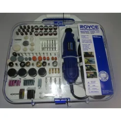 KIT MINI TRAPANO MINIUTENSILE ROTATIVO MINITRAPANO DREMEL CON 163 ACCESSORI 300W