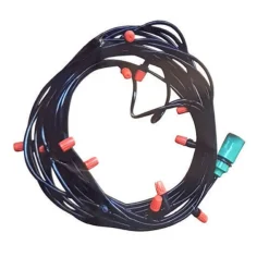 KIT NEBULIZZATORE AD ACQUA NEBULIZZAZIONE GAZEBO OMBRELLONE GIARDINO 15 METRI