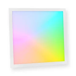 KIT PANNELLO ULTRA SLIM LED 94W CENTRALINA SMART WIFI 24V RGB+3000K RGBW ALEXA GOOGLE