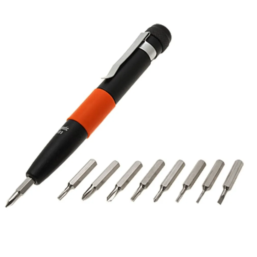KIT PENNA CACCIAVITE TORX 9 PEZZI PER OROLOGI TELEFONI TASCABILE