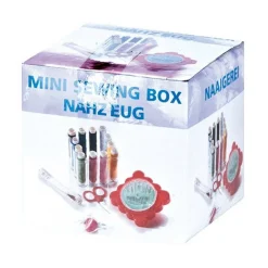 KIT PER CUCITO IN SCATOLA ALL IN ONE BOX COFANETTO PER CUCIRE CASA VIAGGIO