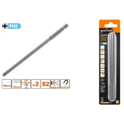 KIT 2PEZZI DI BITS DA 150MM GAMBO 1/4