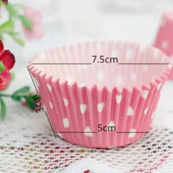 KIT PIROTTINI CARTA OLEATA CUPCAKE CASES PER STAMPI TORTA MUFFIN COLORI MISTI