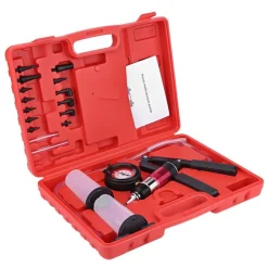 KIT POMPA DA VUOTO MANUALE PER SPURGO FRENI FRIZIONE AUTO MOTO TESTER