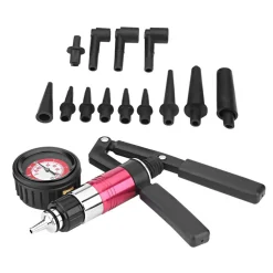 KIT POMPA DA VUOTO MANUALE PER SPURGO FRENI FRIZIONE AUTO MOTO TESTER