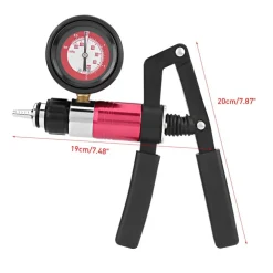 KIT POMPA DA VUOTO MANUALE PER SPURGO FRENI FRIZIONE AUTO MOTO TESTER