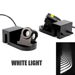 KIT PROIETTORE LED ANGEL ILLUMINAZIONE PORTIERE ANTERIORI AUTO LUCE LED BIANCA