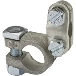 KIT 2PZ MORSETTO BATTERIA FORMA C PER POLO POSITIVO 12/24V Ø17.5MM FINO A 70MM²