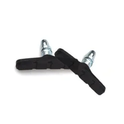 KIT 2PZ PASTIGLIE PATTINI PER FRENI BICI DA 70 MM CON ATTACCO UNIVERSALE XC-1643