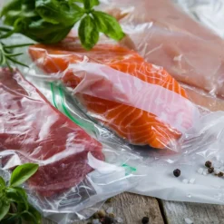 KIT 20PZ SACCHETTI SOTTOVUOTO 25X35CM PER CONGELATORE FRIGORIFERO MICROONDE COTTURA