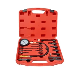 KIT 18PZ. TESTER PRESSIONE DI COMPRESSIONE PER MOTORI DIESEL TDi CDI TD AUTO