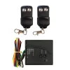 KIT RICEVENTE AUTOAPPRENDENTE 2 TELECOMANDI 2 CANALI INDOOR PER SERRANDE CANCELLI