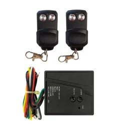 KIT RICEVENTE AUTOAPPRENDENTE 2 TELECOMANDI 2 CANALI INDOOR PER SERRANDE CANCELLI