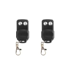 KIT RICEVITORE 2 TELECOMANDI UNIVERSALE RADIOCOMANDO 433mhz RADIO CANCELLI LUCI