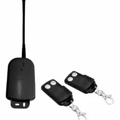 KIT RICEVITORE 2 TELECOMANDI UNIVERSALE RADIOCOMANDO 433mhz RADIO CANCELLI LUCI