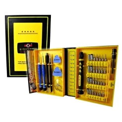 KIT RIPARAZIONE CACCIAVITE ATTREZZI PUNTE TOOLS CELLULARI SMARTHPHONE SET 38PZ