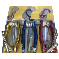 KIT SET 24 PEZZI CHIAVINI PIEGHEVOLI TORX FORATI ESAGONALI SFERICI BALL POINT