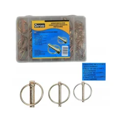 KIT SET ASSORTIMENTO 50 SPINE COPPIGLIE A SCATTO FERMI COPPIGLIE PERNI SPINOTTI