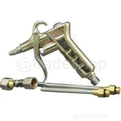 KIT SET PISTOLA PER COMPRESSORE SOFFIAGGIO ARIA CON ACCESSORI 5 PEZZI