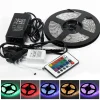 KIT STRISCIA LED RGB STRIP 5M 300 LED 5050 + CONTROLLER + TELECOMANDO 5 METRI