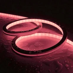 KIT STRISCIA NEON FLEX LED 160W IP67 CENTRALINA TELECOMANDO ALIMENTATORE RGB 24V 10MT