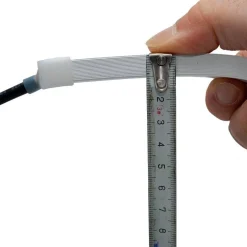 KIT STRISCIA NEON FLEX LED 160W IP67 CENTRALINA TELECOMANDO ALIMENTATORE RGB 24V 10MT