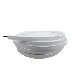 KIT STRISCIA NEON FLEX LED 160W IP67 CENTRALINA TELECOMANDO ALIMENTATORE RGB 24V 10MT