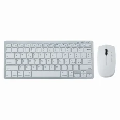 KIT TASTIERA + MOUSE WIRELESS 2.4GHZ LAYOUT ITA PC WINDOWS SMART TV MAC EK-965M