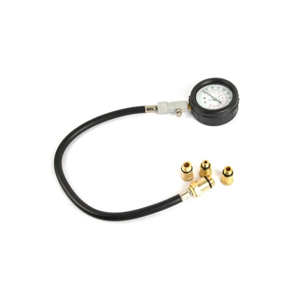KIT TESTER PRESSIONE DI COMPRESSIONE PER MOTORI MISURATORE AUTO PISTONE CILINDRI