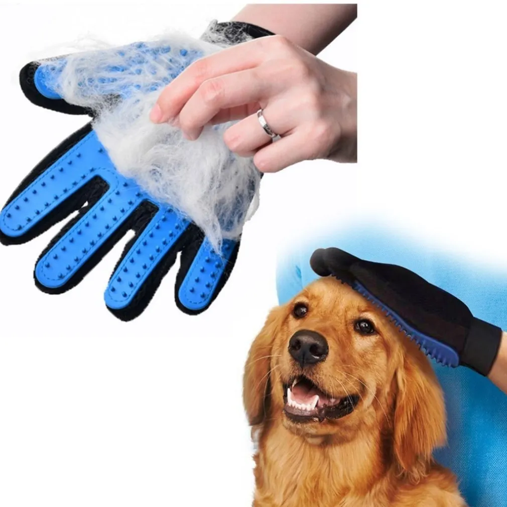 KIT TOELETTATURA PULIZIA LAVAGGIO CANI E GATTI DOCCIA GUANTO PELI E ASCIUGAMANO