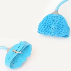 KIT TOELETTATURA PULIZIA LAVAGGIO CANI E GATTI DOCCIA GUANTO PELI E ASCIUGAMANO