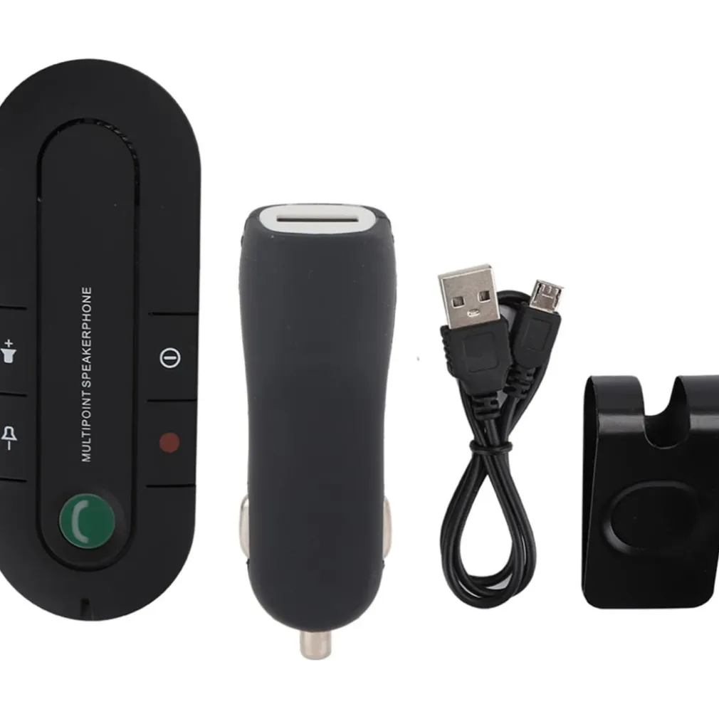 KIT UNIVERSALE VIVAVOCE BLUETOOTH PER AUTO MACCHINA DISPOSITIVO TRASMETTITORE