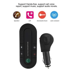 KIT UNIVERSALE VIVAVOCE BLUETOOTH PER AUTO MACCHINA DISPOSITIVO TRASMETTITORE